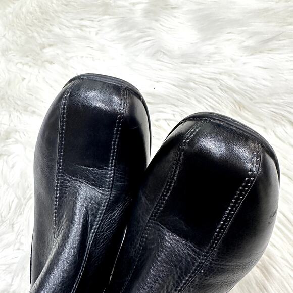 Clarks Artisan Dara III Leather Booties Sz 8 - Picture 4 of 9